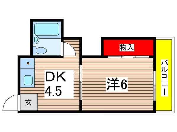 カ－サＵの物件間取画像